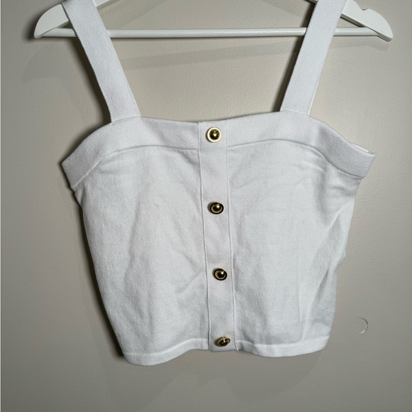 Michael Kors Tops - MK Crop sweater Tank Top